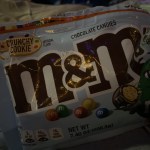 NEW M&M'S CHOCOLATE CRUNCHY COOKIE FLAVORED CANDIES 7.4 OZ BAG