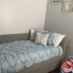 Claremont Ellie Daybed with Trundle in Gray Nebraska Furniture Mart
