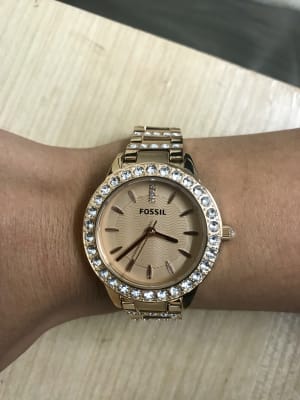 Jesse Rose-Tone Stainless Steel Watch 
