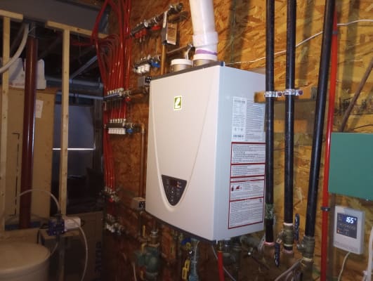 T-H3-DV-P - Takagi T-H3-DV-P - T-H3-DV-P Indoor Tankless High Efficiency  Condensing Water Heater (LP)