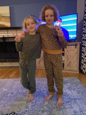 Old navy 2025 cheetah pajamas