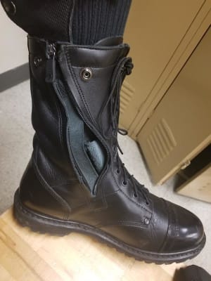 Rocky Side Zip Jump Boot Mens Non Safety Work Boots Rogan s Shoes