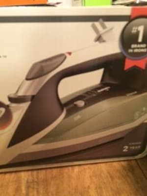 Black+decker ICR19XS One Step Steam Iron with Cord Reel