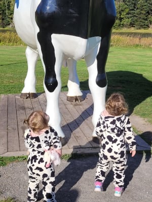 Unisex Matching Cow One Piece Costume for Toddler Baby Old Navy