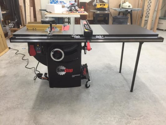 Sawstop 10 in. 3 HP Professional Cabinet Saw with 36 In. Fence