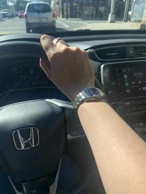 Tone Stainless Steel Watch 