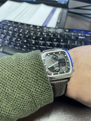 Retro analogue-Digital Stainless Steel 