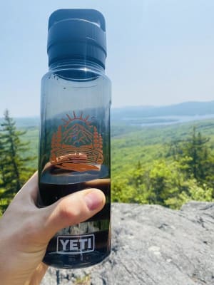 YETI Yonder 1L Water Bottle - Clear - Backcountry & Beyond