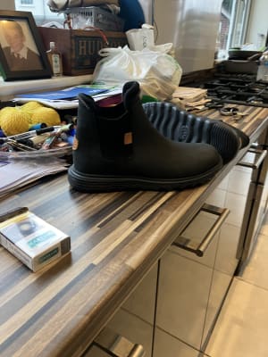 BRUNT ロマンチスト　ブラック Branson Boot Craft Leather - HEYDUDE