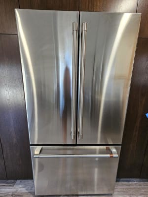 Cafe 23.2 Cu. Ft. French Door Counter Depth Refrigerator CWE23SP2MS1 MN