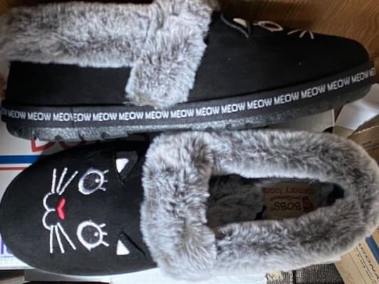 Skechers bobs meow discount slippers