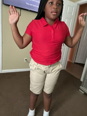 School Uniform Twill Bermuda Shorts 2 Pack for Girls Old Navy