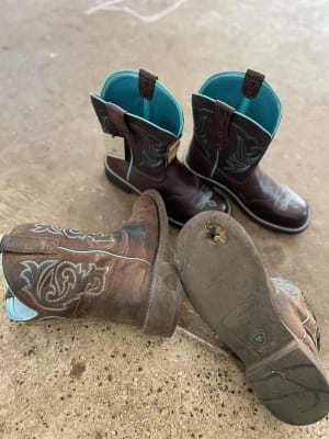 Ariat Ladies Fatbaby Heritage Dapper Western Boots 10016238