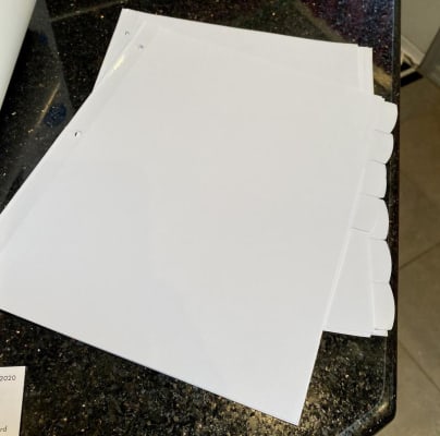 Avery Big Tab Printable Label Dividers, Easy P 14436 | Zoro