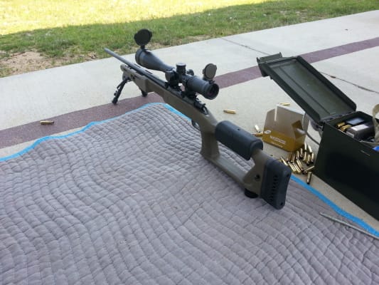 kradse acceptabel Skære af Choate Ultimate Sniper Rifle Stock Remington 700 ADL Long Action 1.25