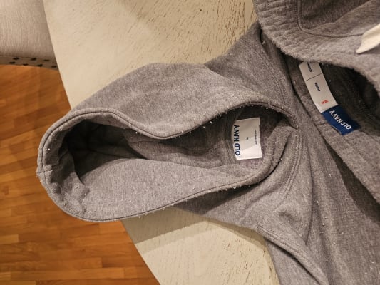 Old Navy Men's Classic Pullover Hoodie - Gray - Size XL