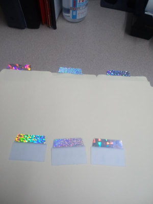 Avery Printable Tab Inserts for Hanging File Folders, 1/5 cut ...