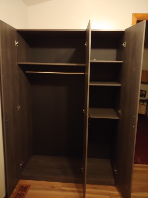 3 door wardrobe closet big lots sale