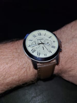 Fossil Grant Chronograph Brown Leather Watch 2024 towncentervb