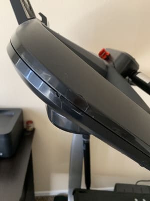 Does the bowflex treadclimber fold sale up