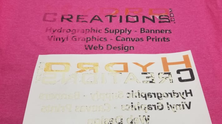 Color Laser Heat Transfer Papers