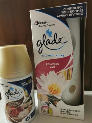 Glade Automatic Air Freshener Fragrance Spray Dispenser Holder Kit Relaxing  Zen