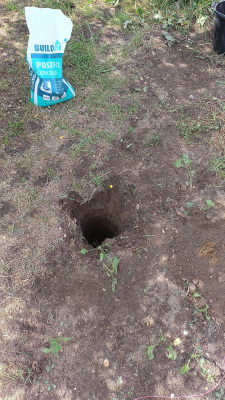 Post hole spade sale wickes