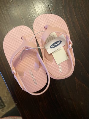 Unisex Solid Flip Flops for Toddler Old Navy