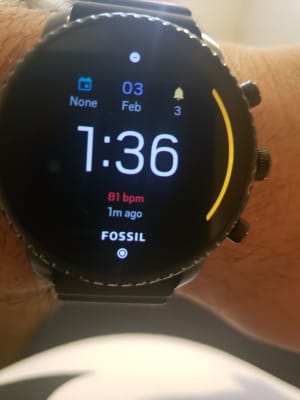 Fossil Gen Explorist Smartwatch Men's Watches in Gunmetal Buckle