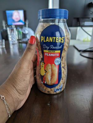PLANTERS® Pop & Pour Dry Roasted Peanuts, 7 oz jar - PLANTERS® Brand