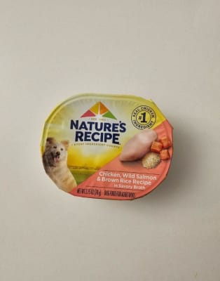 Nature s Recipe Chicken Salmon Brown Rice in Broth Dog Food