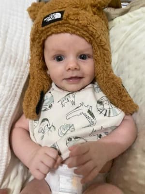 The north face outlet baby bear beanie