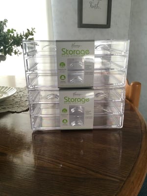 Kenney Storage Made Simple 4-Drawer Countertop Organizer