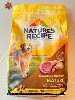 Nature s Recipe Mature Lamb Brown Rice Recipe Dry Dog Food