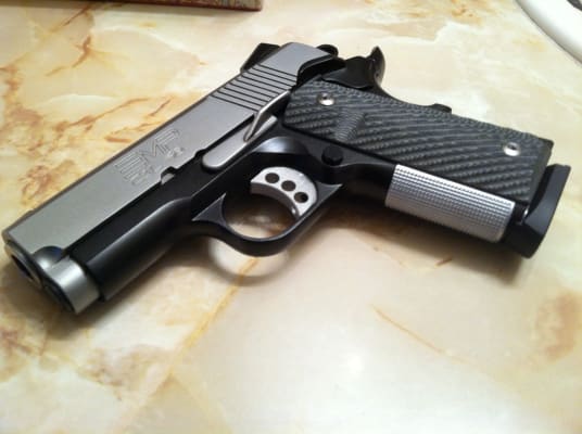 Wilson Combat Checkered Stainless 1911 Front Strap Review! 