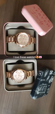 Modern Courier Midsize Chronograph Rose 