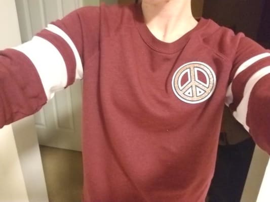 Old navy clearance radiate positivity sweatshirt