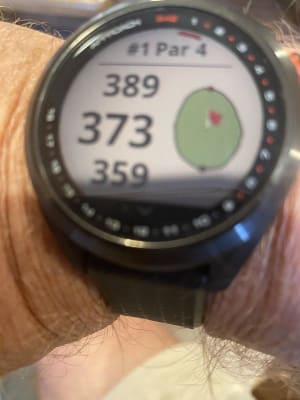 New Garmin Approach S42 Watch Carbon Grey / Black GPS/Range