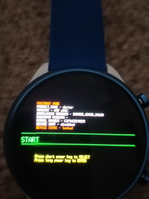 Fossil Sport 41 mm Blue Silicone 