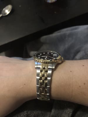 FB-01 Three-Hand Date Two-Tone Stainless Steel Watch - ES4745 - Fossil