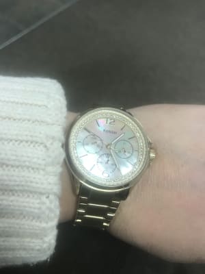 Sadie Multifunction Gold-Tone Stainless 