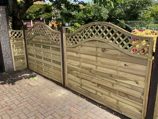Forest Garden Pressure Treated Bristol Fence Panel 6x5ft Multi Packs Wickes Co Uk - Forest Garden Bristol Fence Panels Forest Garden Pressure Treated Bristol Fence Panel 6x5ft Multi Packs Wickes Co Uk - Forest Garden Bristol Fence Panels