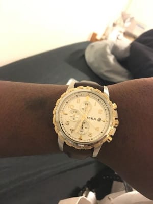 Dean Chronograph Brown Leather Watch