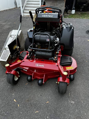Vertex S Series 48 52 and 60 inch Stand On Mowers Exmark