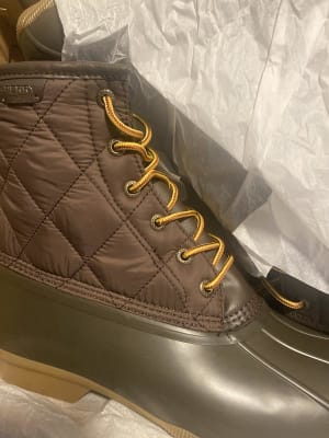 Saltwater nylon quilted duck boot shop