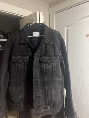 Black Non Stretch Jean Jacket Old Navy