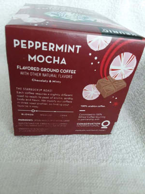 starbucks k cups peppermint mocha