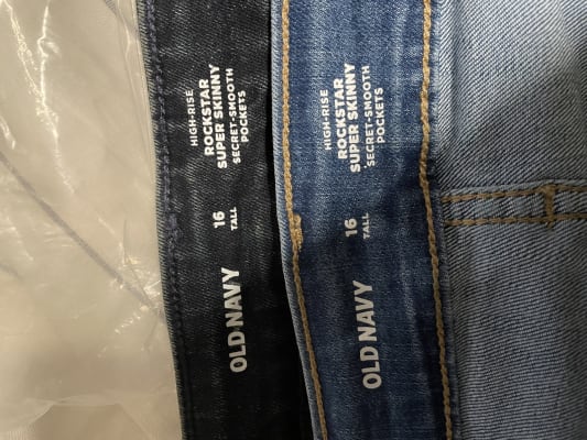 Old navy jeans tall store