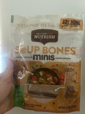 Soup Bones Dog Chews With Real Chicken Veggies Nutrish