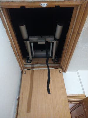Telescopic loft outlet ladder wickes